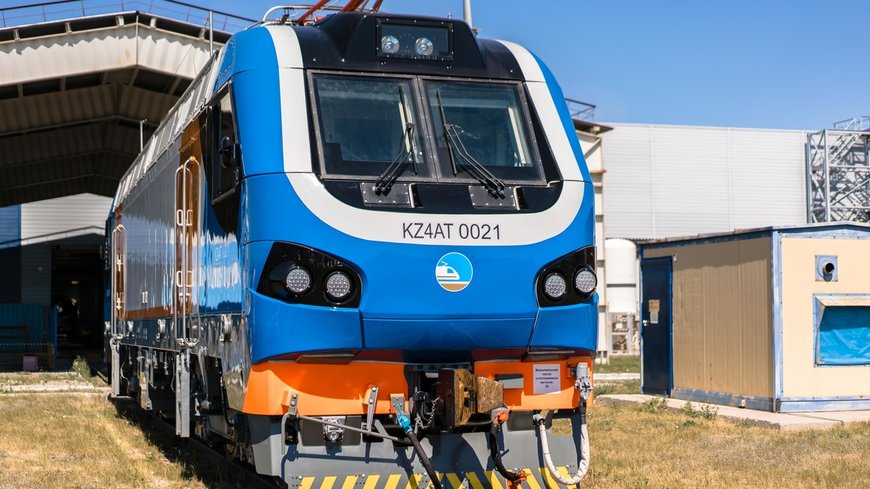 Alstom released its first passenger locomotive fully assembled in Kazakhstan